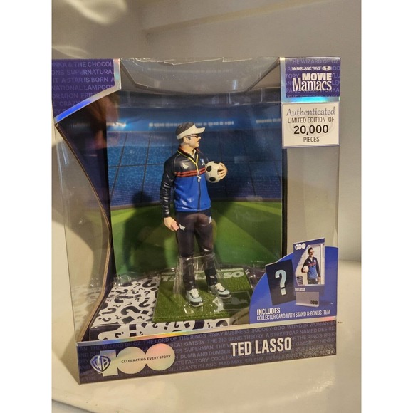 McFarlane Movie Maniacs – Action Figure Ted Lasso (Multicolore, TM14003) – Statuetta Da Collezione 18 Cm